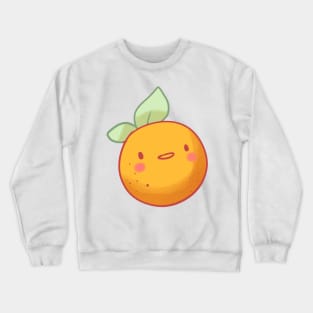 Orange illustration Crewneck Sweatshirt